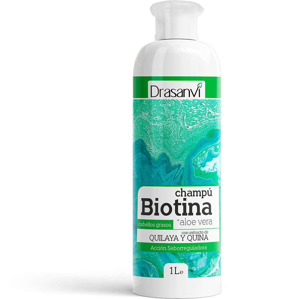 Shampo me biotine dhe aloe vera
