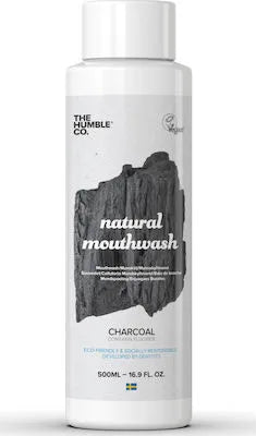 The Humble Co - Ujë pastrues për gojë , Charcoal 500ml