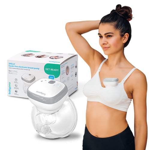 BabyOno – SHELLY Pompë Gjiri Elektrike Portative, pa Duar