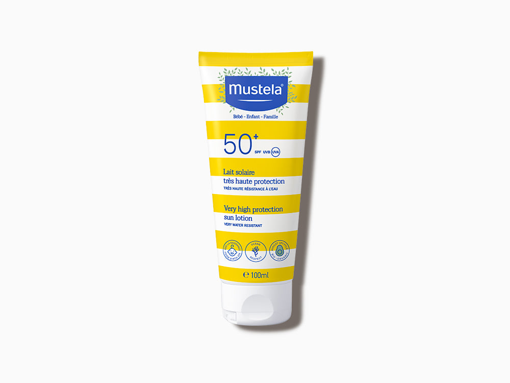 Mustela – Qumësht mbrojtës ndaj diellit (SPF 50+)