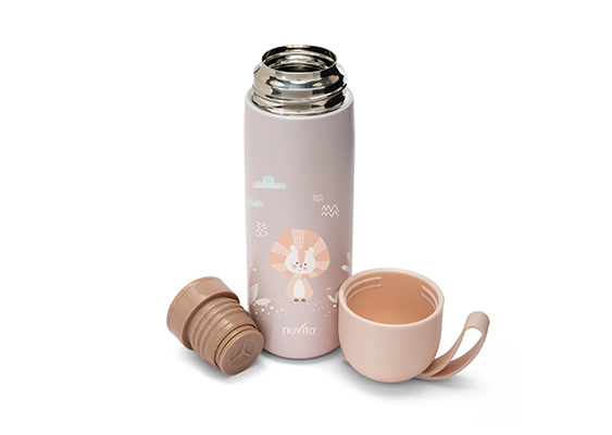 Nuvita Termus me Litar Silikoni 400ml 4435 Pink