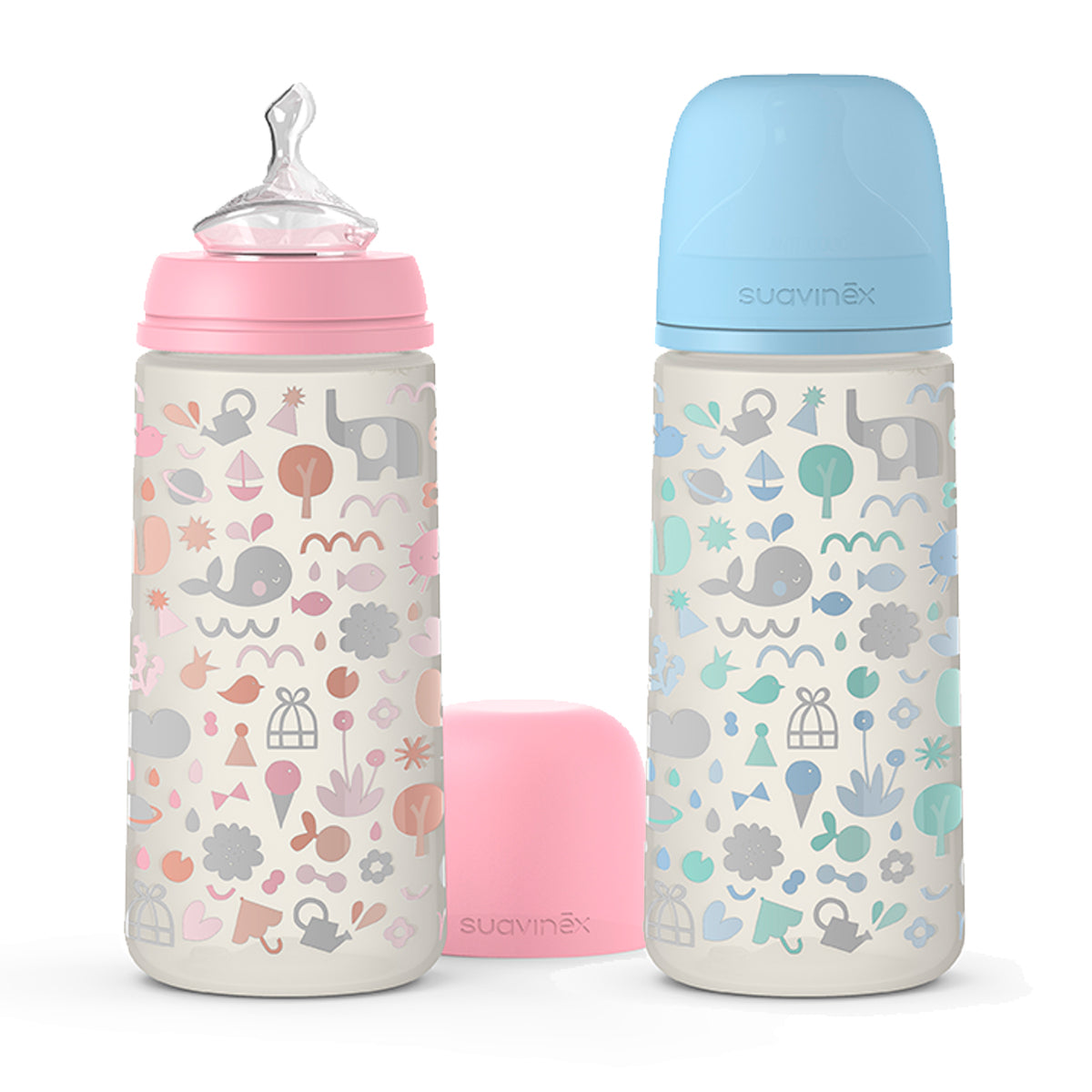 Suavinex - Wide neck bottle with anatomical teat 360ml