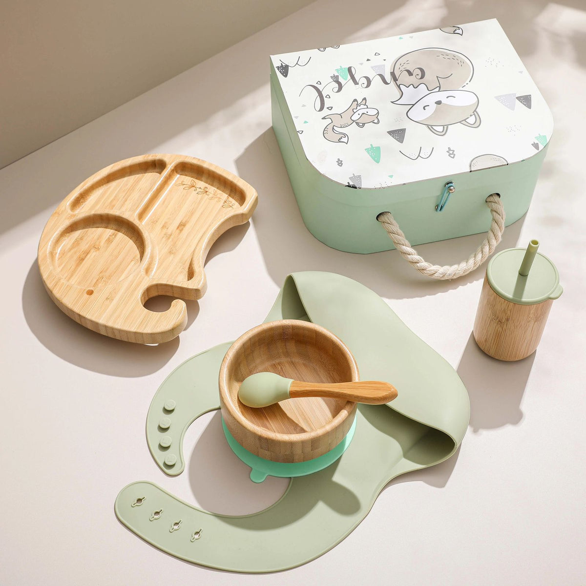 Set Ushqimi Bambuje