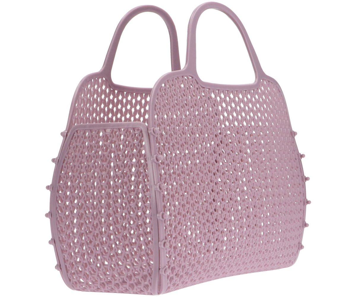 Tutete Retro Vintage Lilac Beach Bag