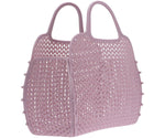 Tutete Retro Vintage Lilac Beach Bag