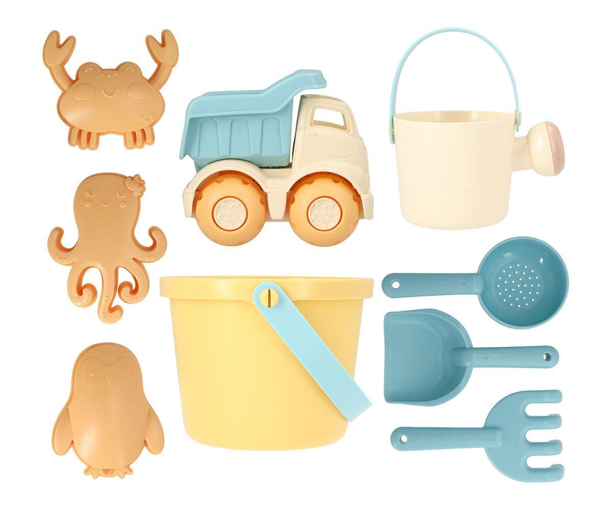 Tutete Yellow Cube Beach Toys Set
