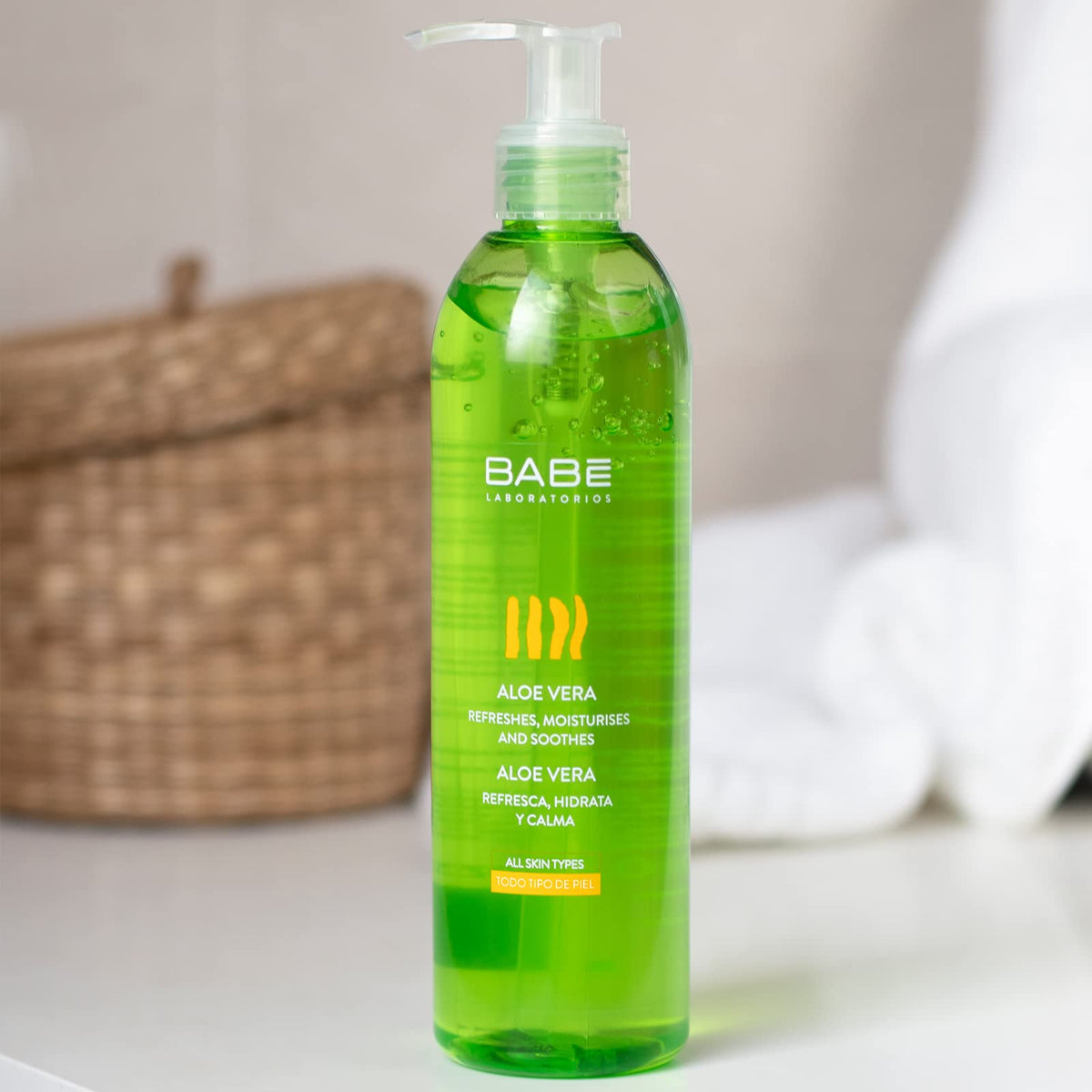 BABE LABORATORIS- ALOE GEL 300 ML 100%
