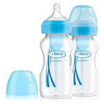 Dr Brown's Options+ Anti-Colic Blue Twin Pack 270ml (Set Bibronash Grykgjer)