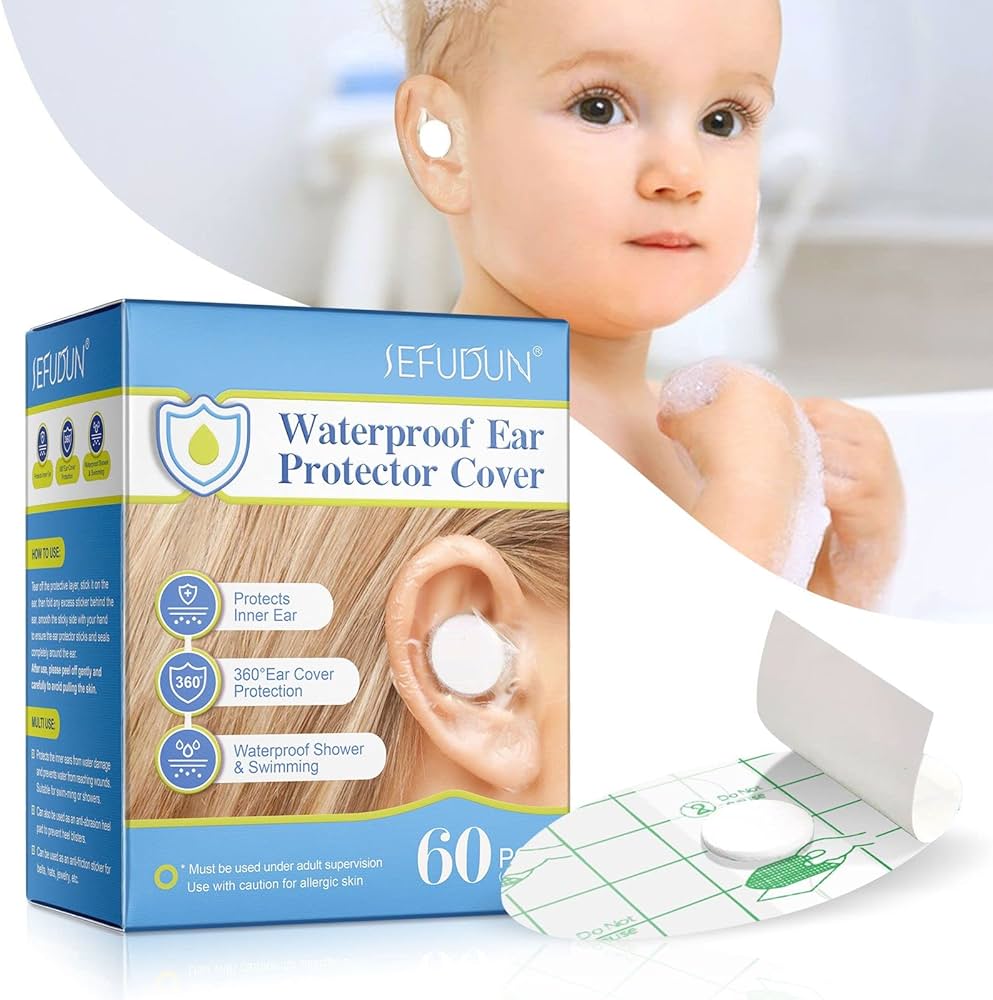 Boxania - 60 pcs Waterproof Ear Protector