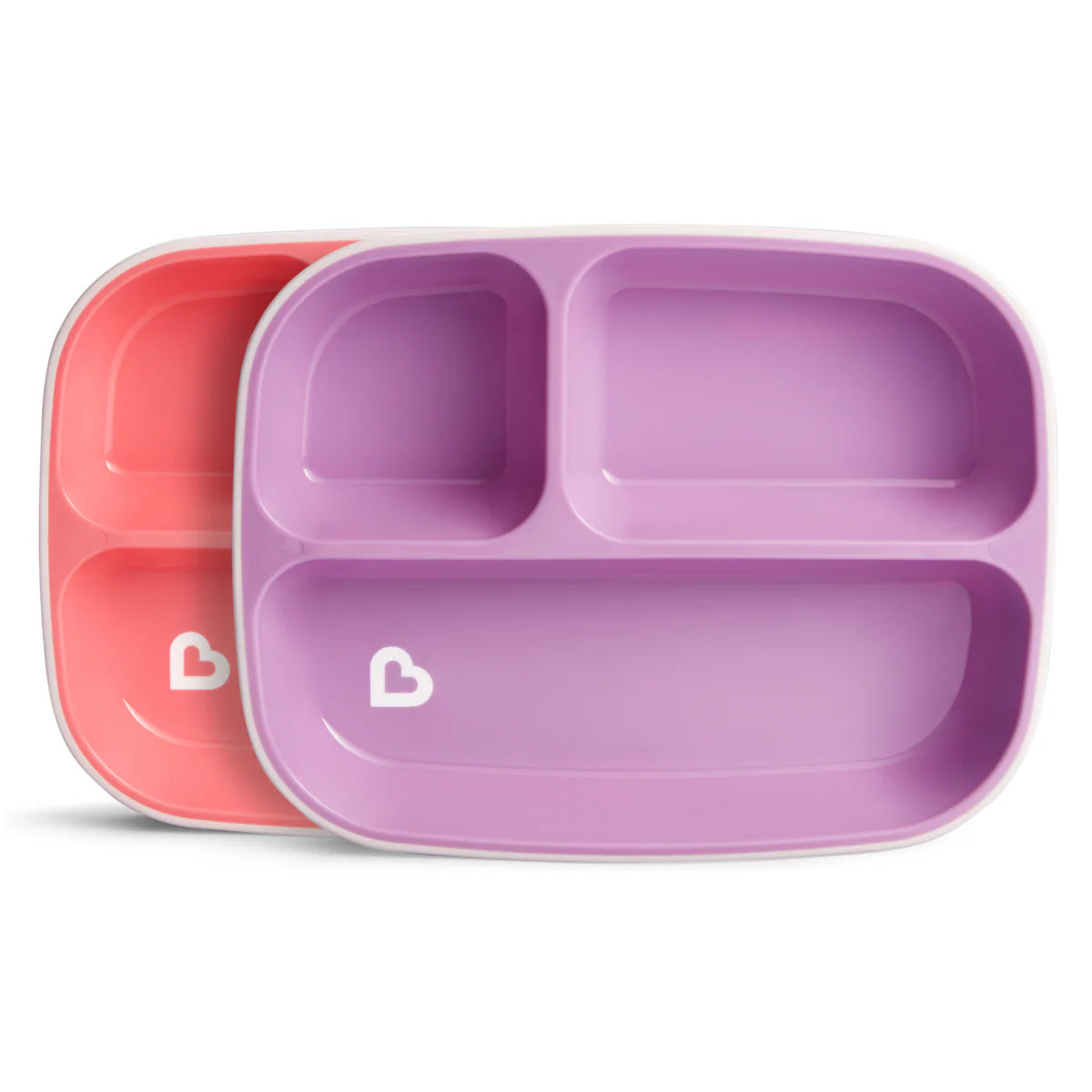 Splash™ Toddler Divided Plates – Set me 2 pjata me ndarje