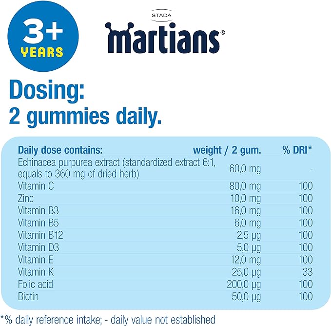 Martians Gummies - Multivitamins for Immunity Support - 60 cop