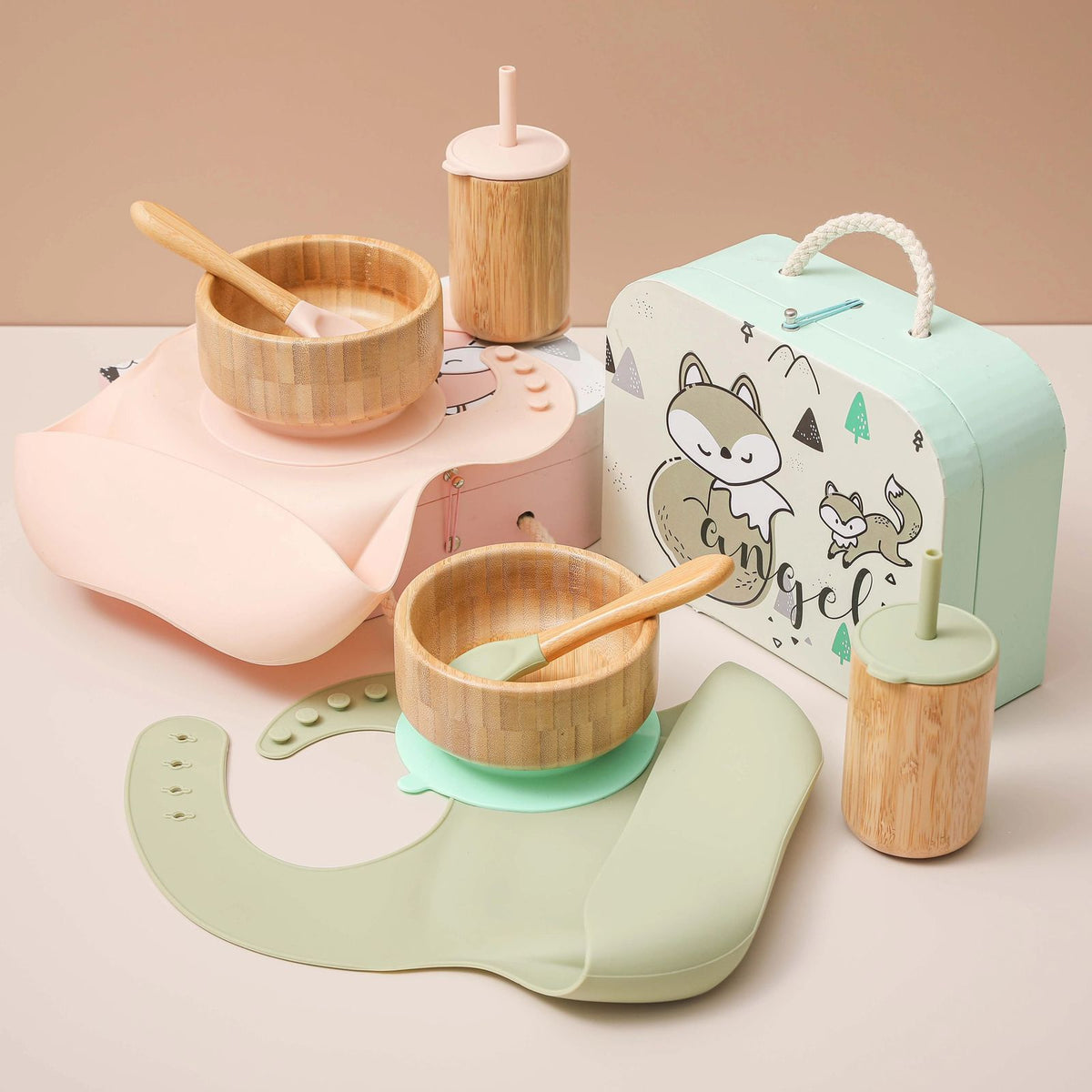 Set Ushqimi Bambuje