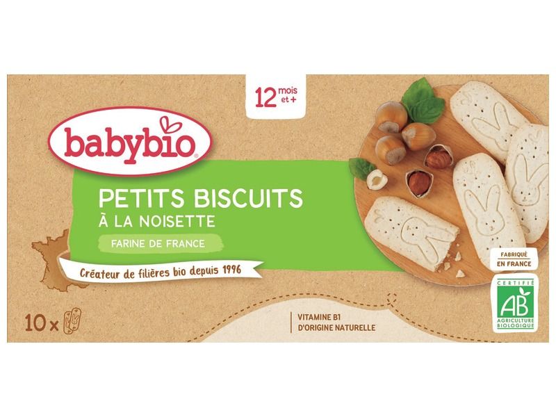 Babybio Biskota Organike me Lepurush – 12m+