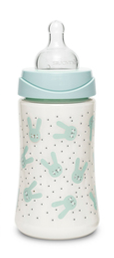 Suavinex - Premium polyamide wide neck bottle with round teat 270ml