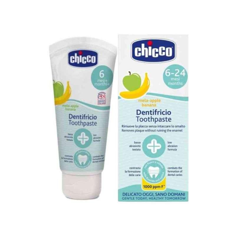 ChiccoPastë Dhëmbësh me Shije Mollë & Banane për Foshnja 6–24 muaj
