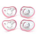 Nanobebe - Flexy soothers extra soft teat 0-3m, 2cope ,roze