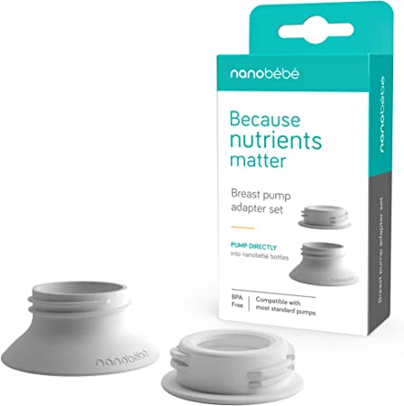 Nanobebe – Set Adapterash për Pompë Gjiri, i Plotë dhe Praktik