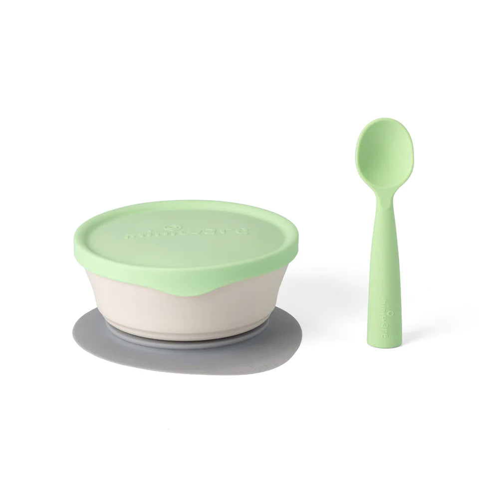 Seti "My First Bites" (kaçat e mia të para) (Vanilla/Keylime) Miniware