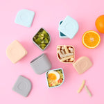 Silipods - Pako me 2 kuti-tasë të vegjël 2 (Peach) Miniware