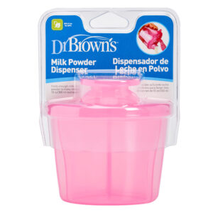 Dr Brown's Kontenitor per qumesht formule, ngjyre roze