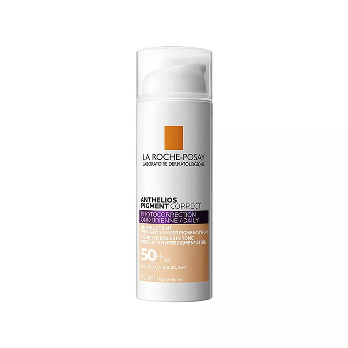 La Roche-Posay – Anthelios Pigment Correct Daily Tinted Cream (SPF 50+)