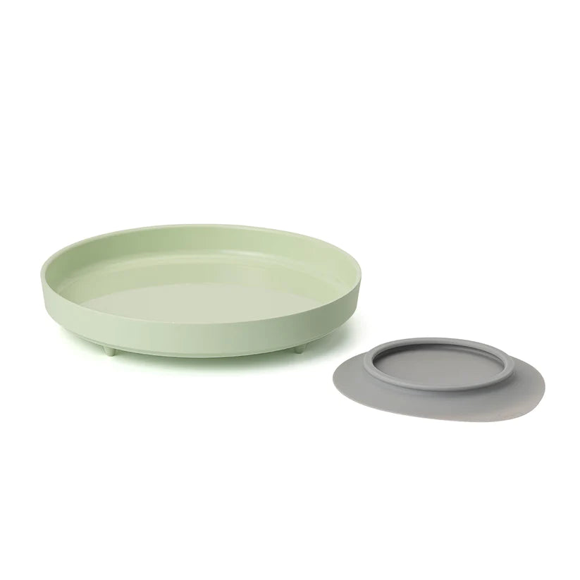 Seti "Healthy Meal" (Vakt i shëndetshëm) - Pjata me ndarje (Keylime/Keylime) Miniware