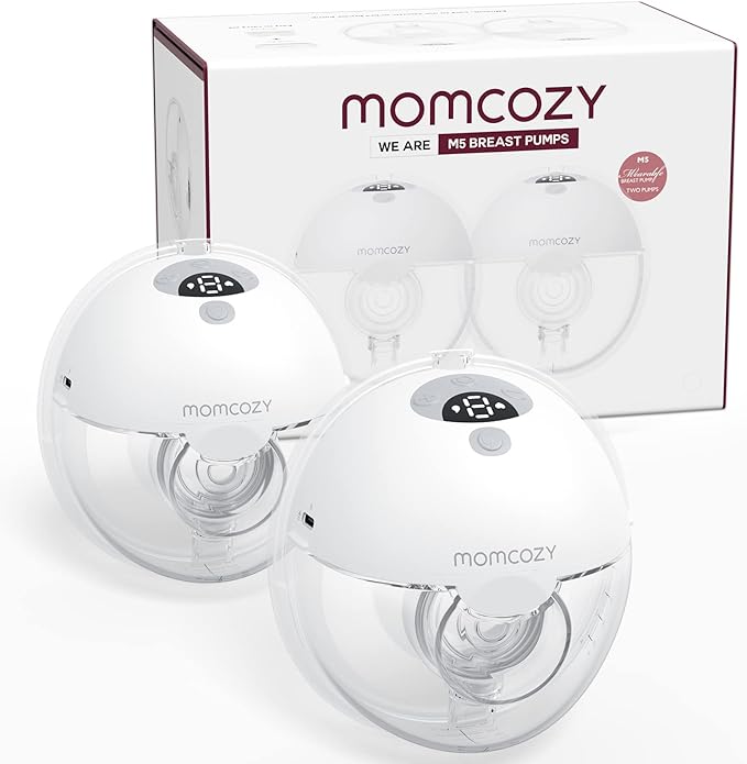 Momcozy M5Pompë Gjiri Portative dhe pa Duar, në Version Teke dhe Dyshe
