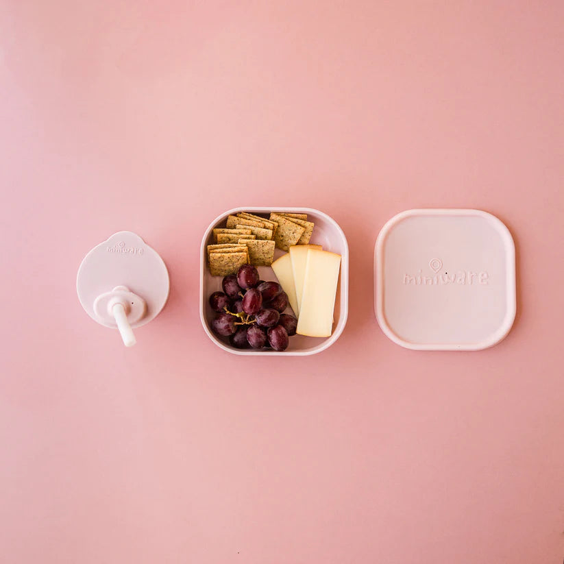 Sip & Snack (Cotton Candy/Cotton Candy) Miniware
