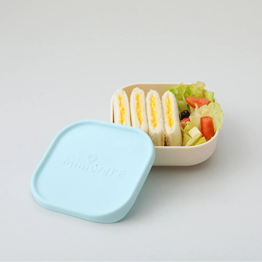 Snack Bowl (Vanilla/Aqua) Miniware