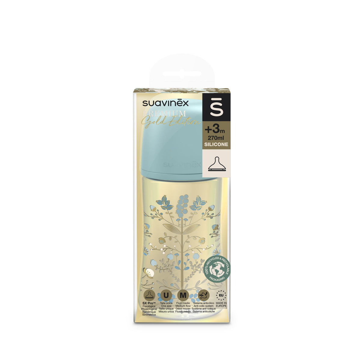 Suavinex - Biberon Gold edition 270 ml