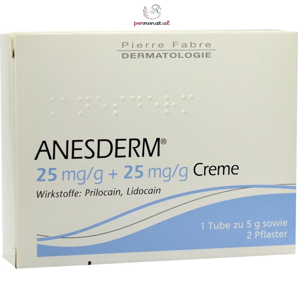 Anesderm Creme 5 % Tb 5 g