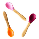 Eco Rascals- BAMBOO SPOONS FOR BABIES AND TODDLERS 4M+