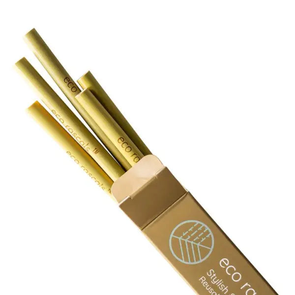 Eco rascals- REUSABLE BAMBOO STRAWS