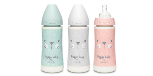Suavinex - Premium polyamide wide neck bottle with round teat 360ml