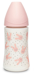 Suavinex - Premium polyamide wide neck bottle with round teat 270ml