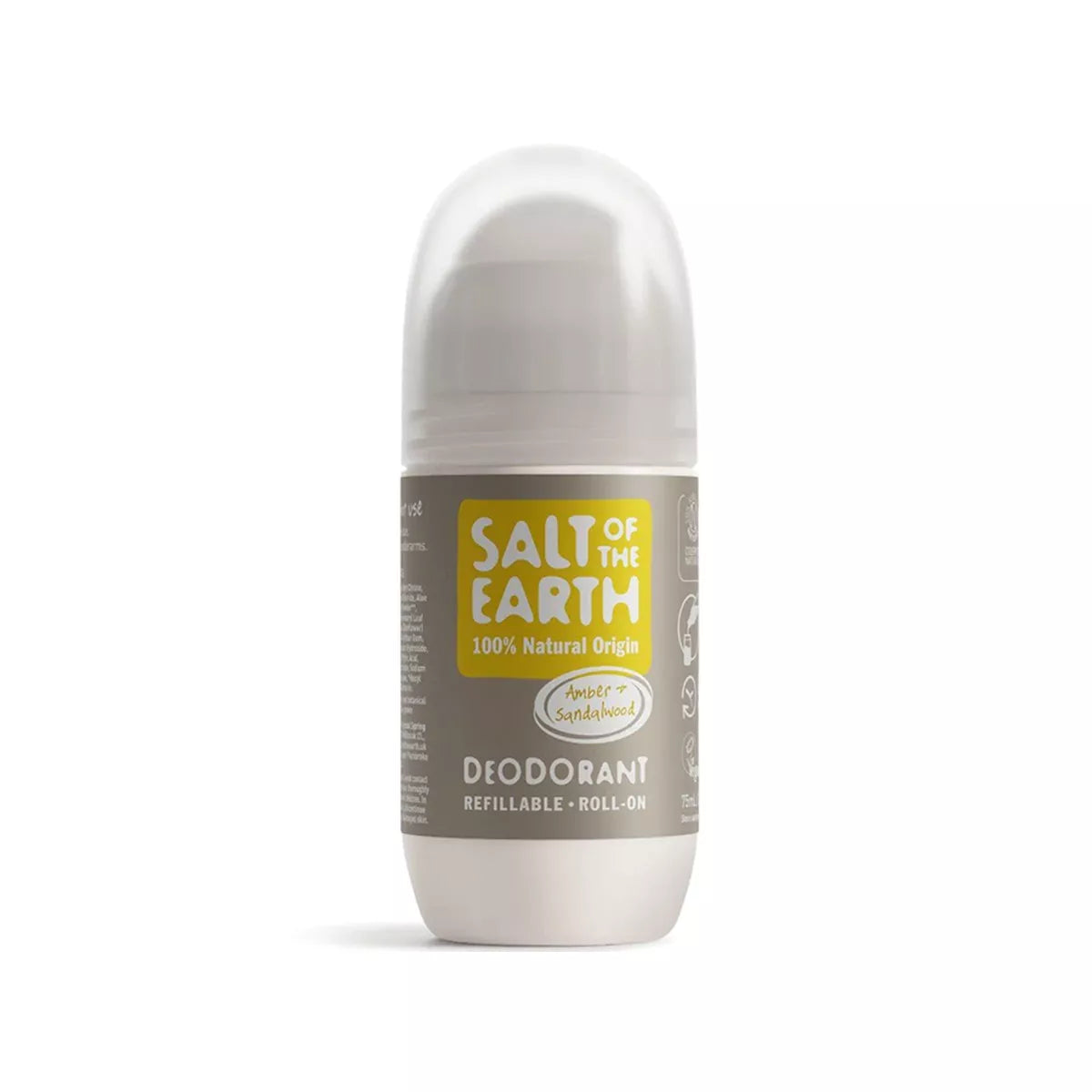 Roll-on Deodorant – Amber + Sandalwood
