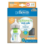 Shishe Qelqi Dr.Brown’s Options+,2 x 150ml