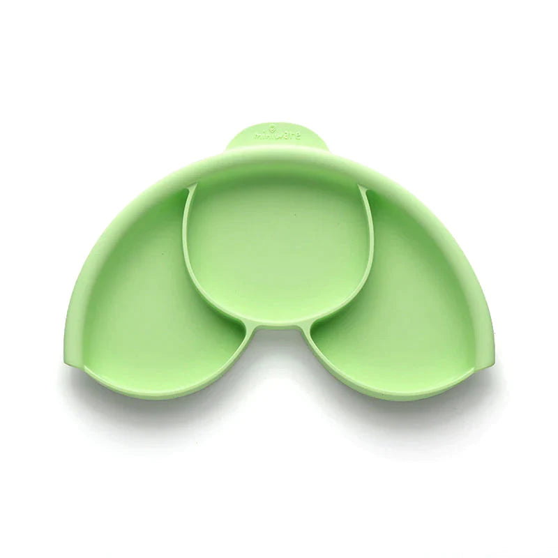 Seti "Healthy Meal" (Vakt i shëndetshëm) - Pjata me ndarje (Keylime/Keylime) Miniware