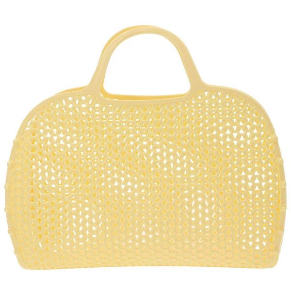 Tutete Retro Vintage Lemon Beach Bag
