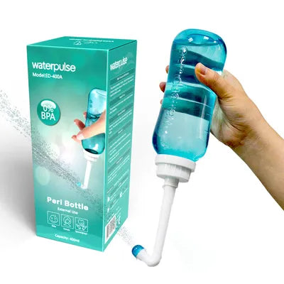 Shishja Perineale Waterpulse – 400 ml Për kujdesin intim pas lindjes