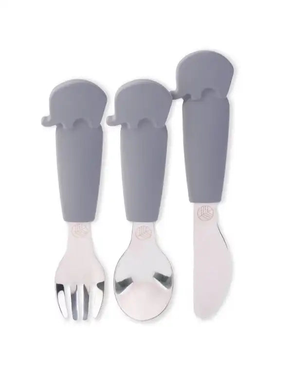 Eco Rascals- SILICONE CUTLERY DUCK
