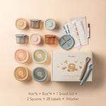 Baby food storage containersSete Selikoni Ushqimi