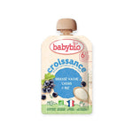 Pure BIO me Qumësht, Rrush i Zi dhe Oriz – Babybio – 6m+