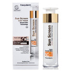 Frezy Derm- SUN SCREEN COLOR VELVET FACE CREAM SPF 50+