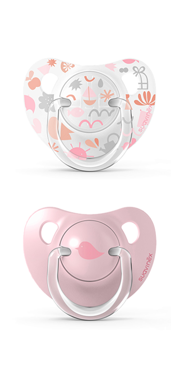 Suavinex - Anatomical soother silicone 0-6m