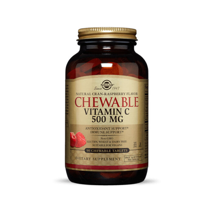 Solgar – Vitaminë C 500mg, e përtypshme