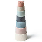 Stacking Cups Moonkie( Te gjitha ngjyrat ) Set Selikoni