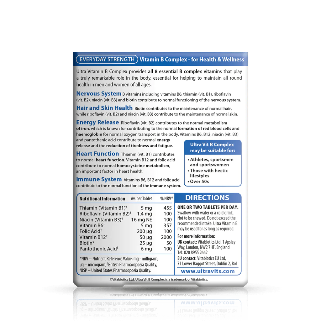 Vitabiotics – Ultra Vitamin B Complex