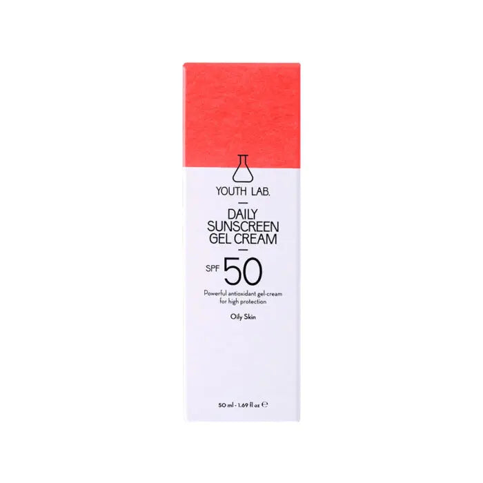 Youth Lab – Xhel-krem mbrojtës për lëkura të yndyrshme (SPF 50+)